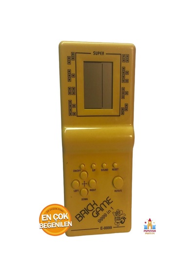 El Atarisi Tetris Oyun Konsolu Nostaljik Oyuncak Brick Game - Nostaljik Atari