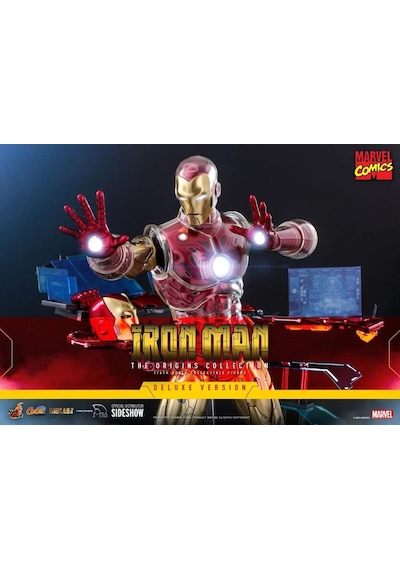 Hot Toys Iron Man The Origins (Deluxe) Diecast Sixth Scale Figure CMS08 - 908152