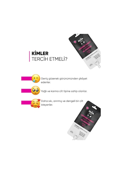 Mia Klinika Gözenek Karşıtı Volkanik Kil Maskesi 25 G