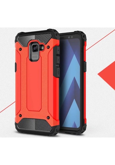 Galaxy A7 2018 Armor Hibrit Kaliteli Zırh Kılıf
