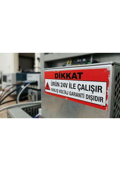 10 Metre Cata Ct 4539 İç Mekan 240 Çipli Şerit Led 24v 6400k Beyaz Işık