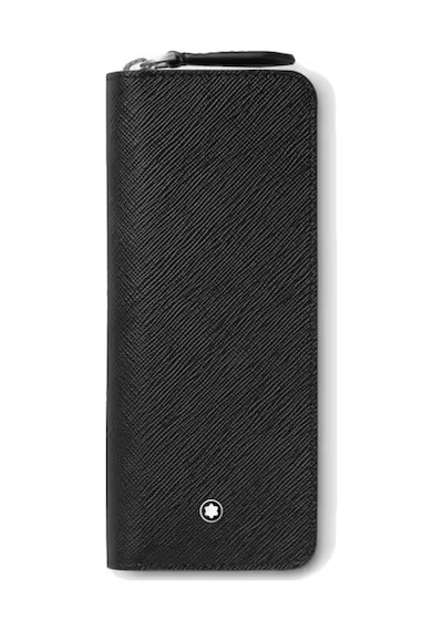 Montblanc Sartorial Fermuarlı 2li Kalemlik 198363 Siyah