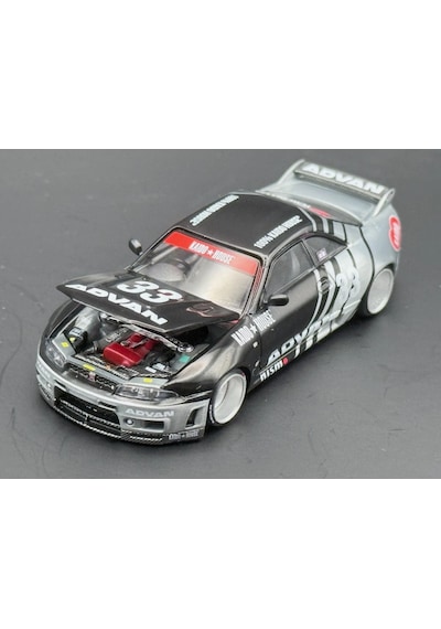 Kaido House Mini Gt Nissan Skyline Gt-r R33 Advan 191 1/64 Chase