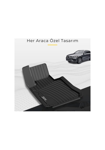 Mercedes Glc X253 2016-2022 Araca Özel Tpe Paspas Seti