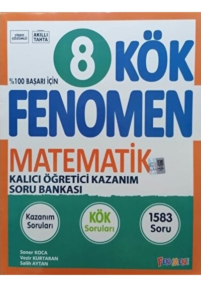 Fenomen Okul Yayınları Fenomen 8.sınıf Lgs Kök Matematik Soru Bankası