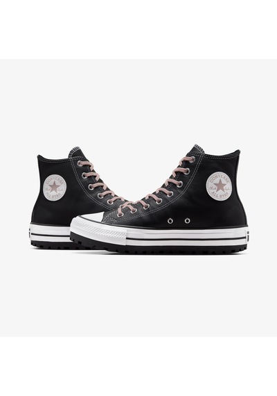 Converse Chuck Taylor All Star City Trek Su Geçirmez Unisex Siyah Deri Bot