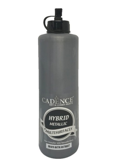 Hybrid Multisurface Metalik Boya 500 Ml. Hm-819 Antik Antrasit Karışık Çok Renkli Karışık Çok Renkli