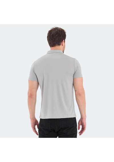 Slazenger ROYAL Erkek Polo Yaka Gri Tişört