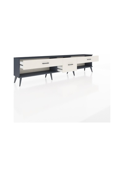 Arges Tv Ünitesi 3 Çekmeceli 220x30x51 Antrasit-antrasit/aytaşı Antrasıt/aytası - Antrasıt Arges Tv Ünitesi 3 Çekmeceli 220x30x51 Antrasit-antrasit/aytaşı Antrasıt/aytası - Antrasıt