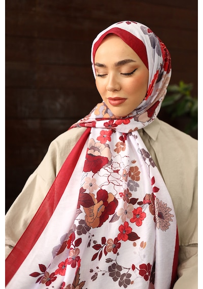 Silk Home Olinda Şal 49004-33 Beyaz