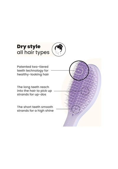 Tangle Teezer The Ultimate Styler Lilac Kuru Şekillendirme Saç Fırçası -tarak