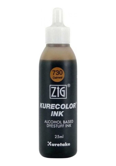 Zig Kurecolor Refill Ink Mürekkep 25ml 730 Oatmeal