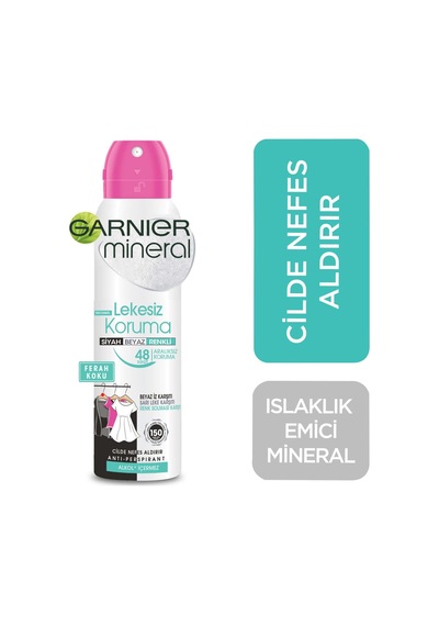 Garnier Mineral Lekesiz Koruma Deodorant 150ml