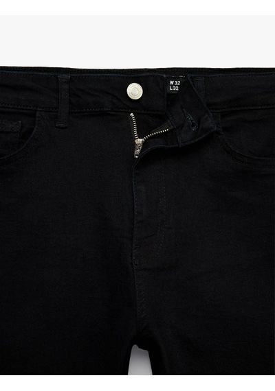 Koton Michael Siyah Erkek Jean Pantolon 7wam40091nd