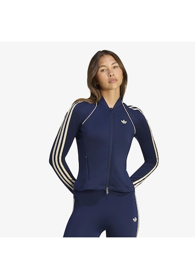 Adidas Originals Sport Superstar Midlayer Kadın Mavi Üst Ku3687