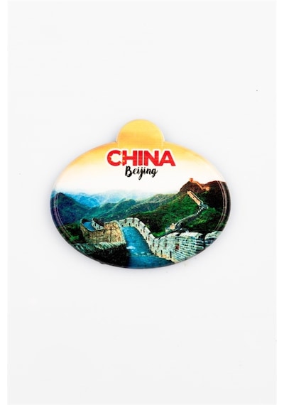 Çin Seddi Temalı Oval Magnet