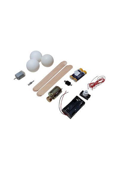 Zıp Zıp Robot Maker Kiti Dc 3v Titreşim Motoru Pin Pon Topu Pil Anahtar Kendin Yap Hobi Devresi Dıy Lehimleme Kiti Demonte Montesiz