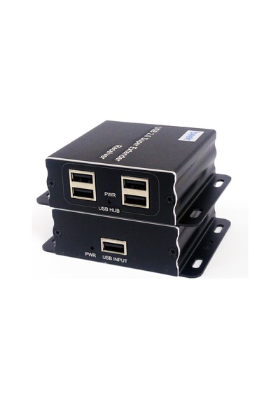 Beek BS-EXT-HD-60-USB4 60 Mt RJ45 to 4 Port USB 2. 0 Alıcı Verici Sinyal Uzatıcı