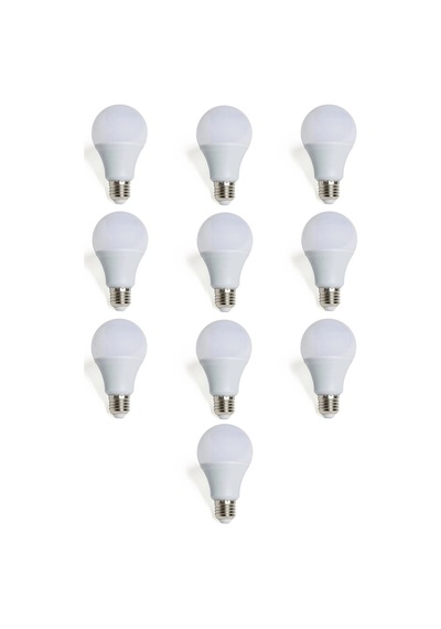 10 Adet 12w Led Ampul Beyaz Işık Rengi Kes171-b