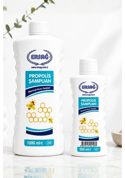 Ersağ Aparatlı Propolisli Şampuan 1 L