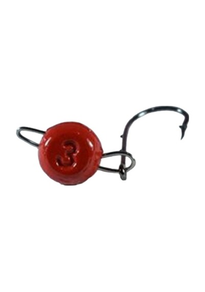 Spiinx Flash Head Mafsallı Kırmızı Jighead No:7 2gr