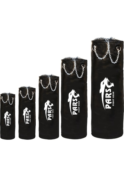 Pars Boks Torbası Kum Torbası İçi Dolu Siyah 80 X 30 Cm Siyah