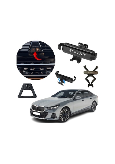 Bmw 5 Serisi 5.20i Araca Özel Cep Telefonu Tutacağı Robotik Başlıklı 2021 - 2024 Arası Profesyonel