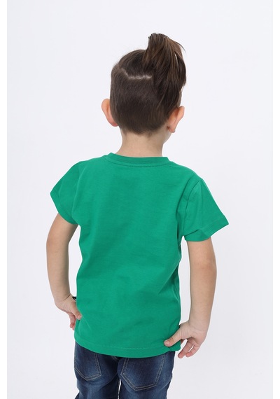 Toontoy Kids Toontoy Erkek Çocuk Bisiklet Yaka Kısa Kollu Baskılı Tişört 24103 Koyu Yeşil Toontoy Kids Toontoy Erkek Çocuk Bisiklet Yaka Kısa Kollu Baskılı Tişört 24103 Koyu Yeşil