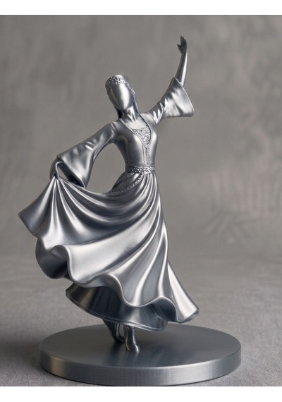 15 Cm Özel Hediyelik Kafkas Adige Çerkes 3d Dekoratif Figür Biblo