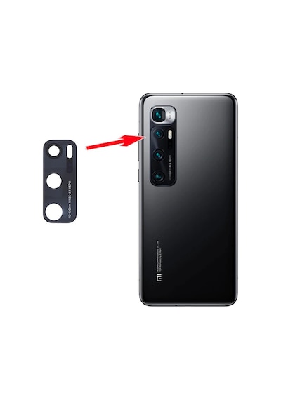 Xiaomi Mi 10 Ultra Kamera Lens Camı- 5775 Siyah