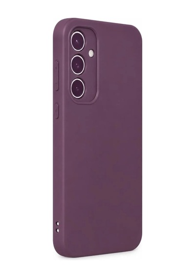 Magicool Samsung Galaxy Uyumlu A35 5g Kılıf First Silikon - Mürdüm