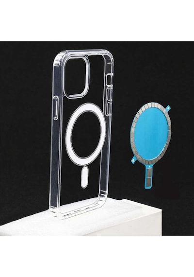 Apple Uyumlu iPhone 11 Pro Kılıf Zore Tacsafe Wireless Kılıf Renksiz