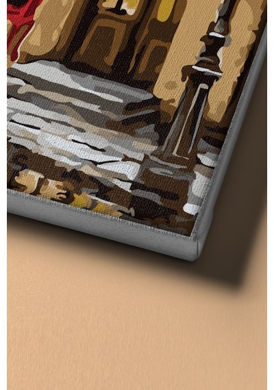 Webstyle Sayılarla Boyama Seti Kasnaklı Cafede Buluşma 60 X 75 Cm
