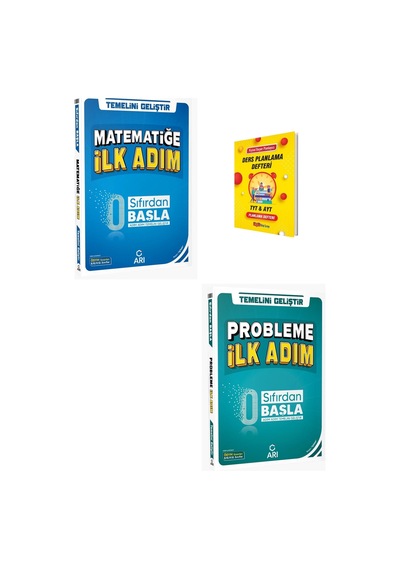 Arı Tyt Matematiğe Ve Probleme İlk Adım Sıfırdan Başla + Planlama Defteri