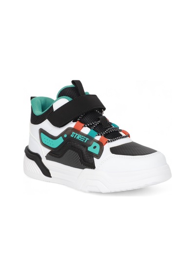 Kidessa 2067 Anatomik Tabanlı Ultra Hafif Unisex Çocuk Beyaz Yeşil Çok Renkli