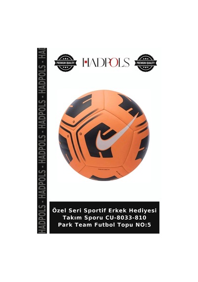 Özel Seri Sportif Erkek Hediyesi Takım Sporu Cu-8033-810 Park Team Futbol Topu No:5 Çok Renkli