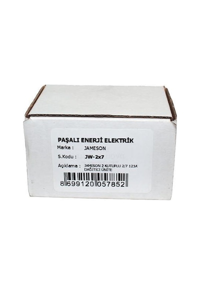 Jameson Jw-2X7 125A 2 Kutuplu Dağıtıcı Ünite