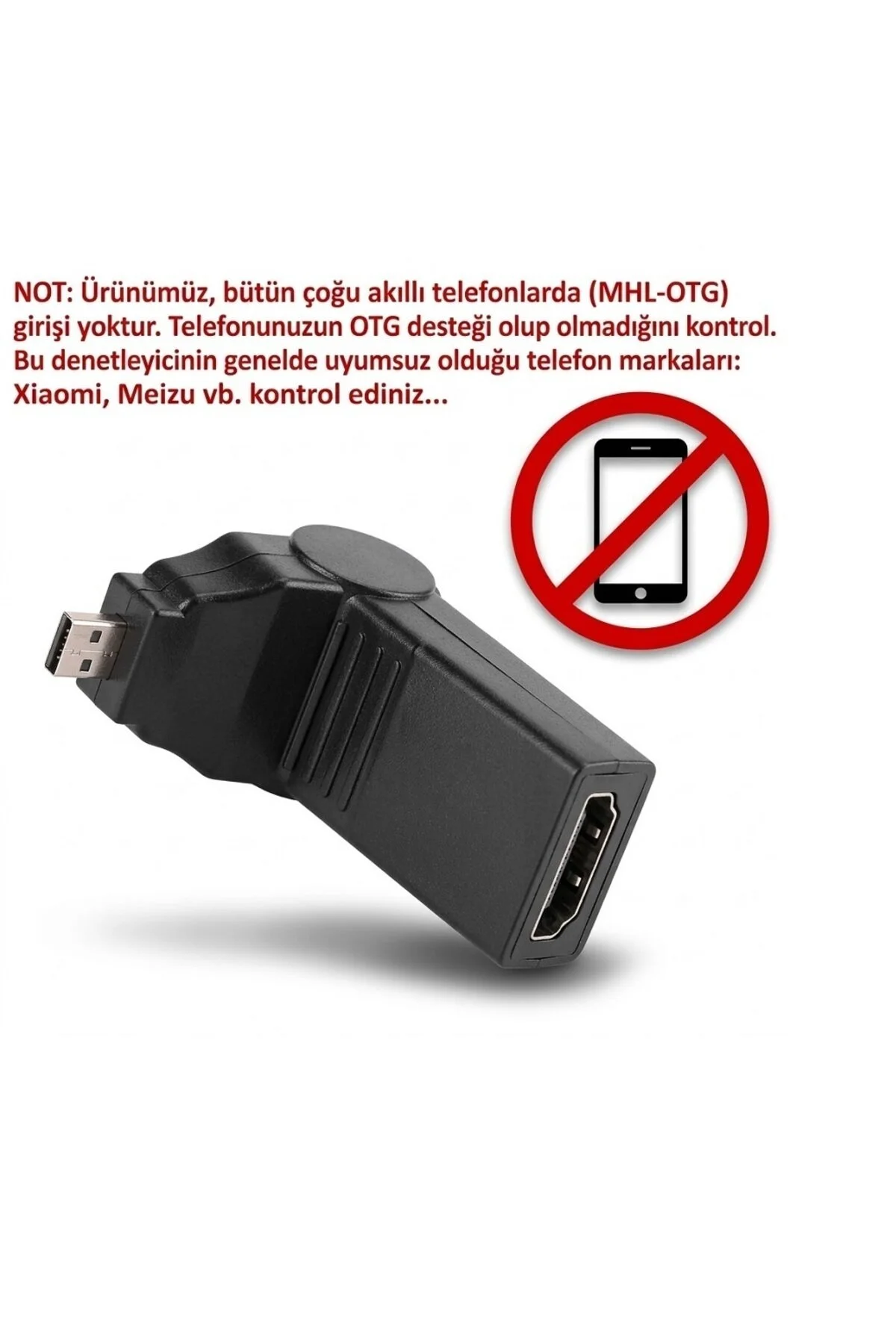 Micro To Hdmi Ultra 4k Destekli 180 270 Derece Dönebilen Oynar Başlıklı Çevirici Dönüştürücü Adaptör
