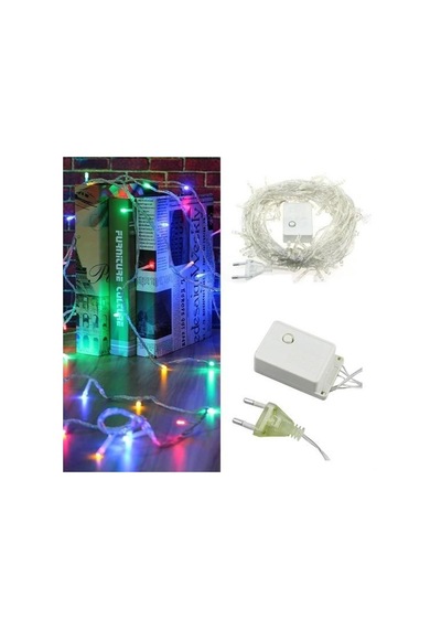 Buffer 10 Metre 100 Ledli 8 Fonksiyonlu Karışık Renkli Rgb Led Lamba