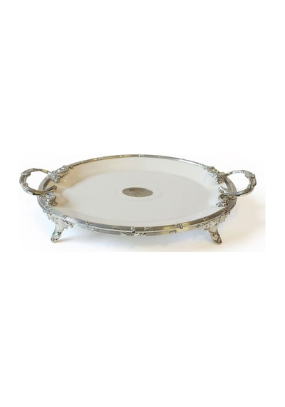 Classy Oval Sunum Tabak Gümüş 21 36 Cm