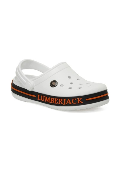 Lumberjack Devon 5fx Beyaz Comfort Casual Anatomik Sabo Terlik Sandalet Beyaz