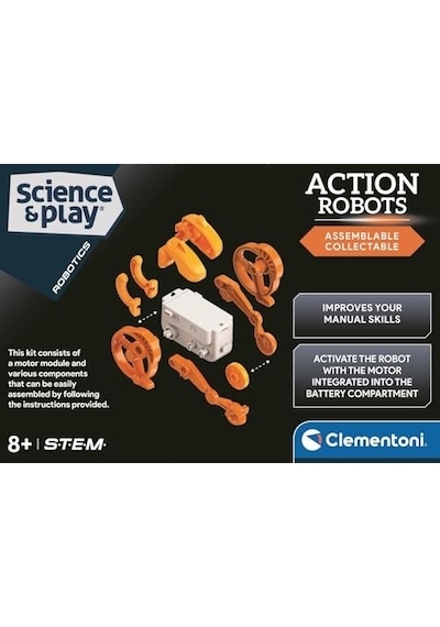 Clementoni Robotik Laboratuvarı Action Robots Runner