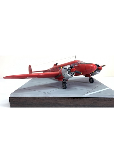 Beechcraft D-18s Yolcu-yük Uçağı Pm Model Demonte Plastik Uçak Maket Kiti