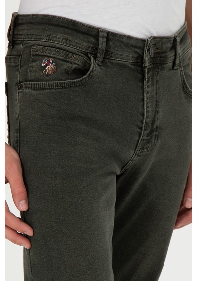 U.s. Polo Assn. Erkek Haki Pantolon Jean 50293323-vr027 Haki