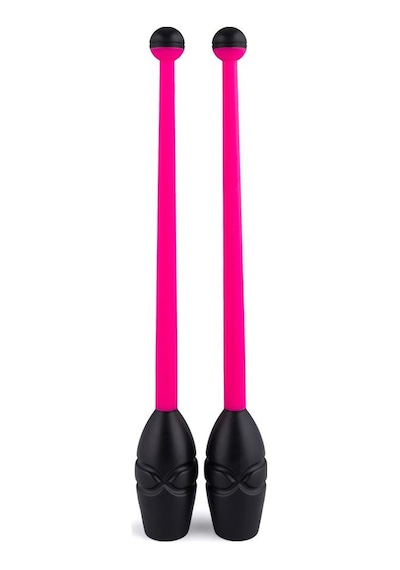 Gymo Birbirine Bağlanabilir Ritmik Cimnastik Labut 41cm Siyah-pembe