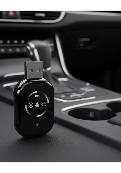 Carplay Destekli Araçlar İçin Kablosuz Android Auto Dönüştürücü