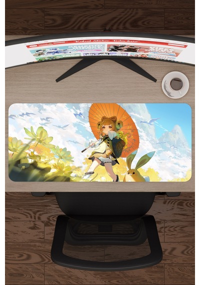 Yaoyao Genshin Impact Anime Oyuncu V5 - 70x30 Xl Gaming Mouse Pad Fare Altlığı