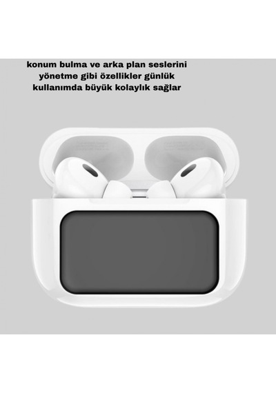 Anc Dokunmatik Bluetooth Kulaklık Powerbank Şarj Kutulu, Su Ve Tere Dayanıklı 00