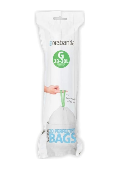 Brabantia Çöp Poşeti, 20'li, Kod G , 23-30 L