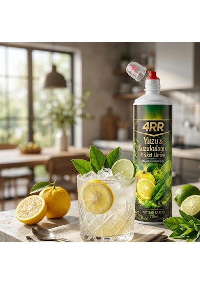 4rr Yuzu-kuzu Kulağı & Misket Limon Aromalı Tropikal İçecek Karışımı 750 Ml Çekirdek